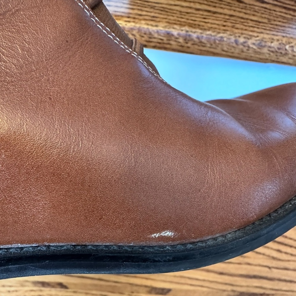 A. Marinelli Brown Leather Boots Size 7.5 - Picture 6 of 6